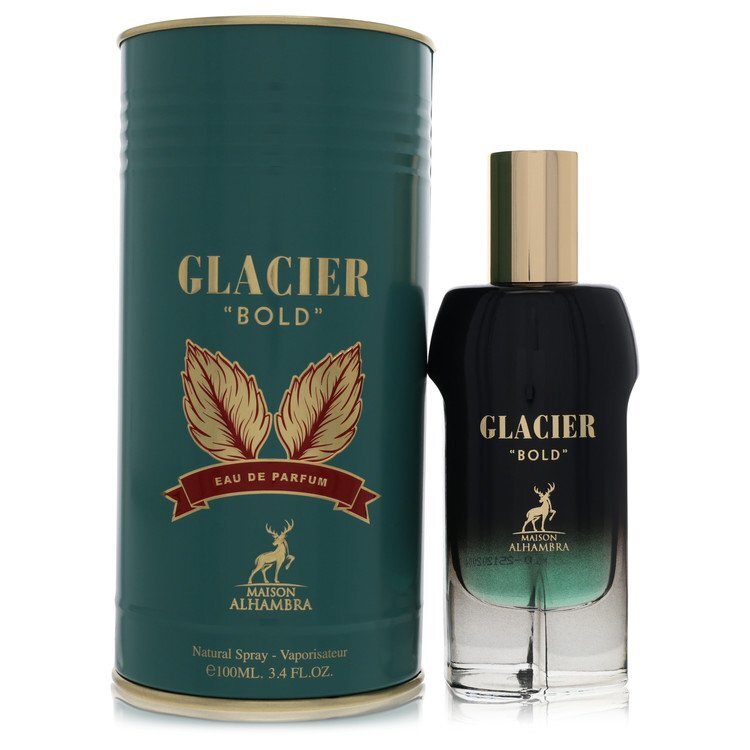 Maison ALhambra Glacier Bold by Maison Alhambra Eau De Parfum Spray (Unisex) 3.4 oz (Men)