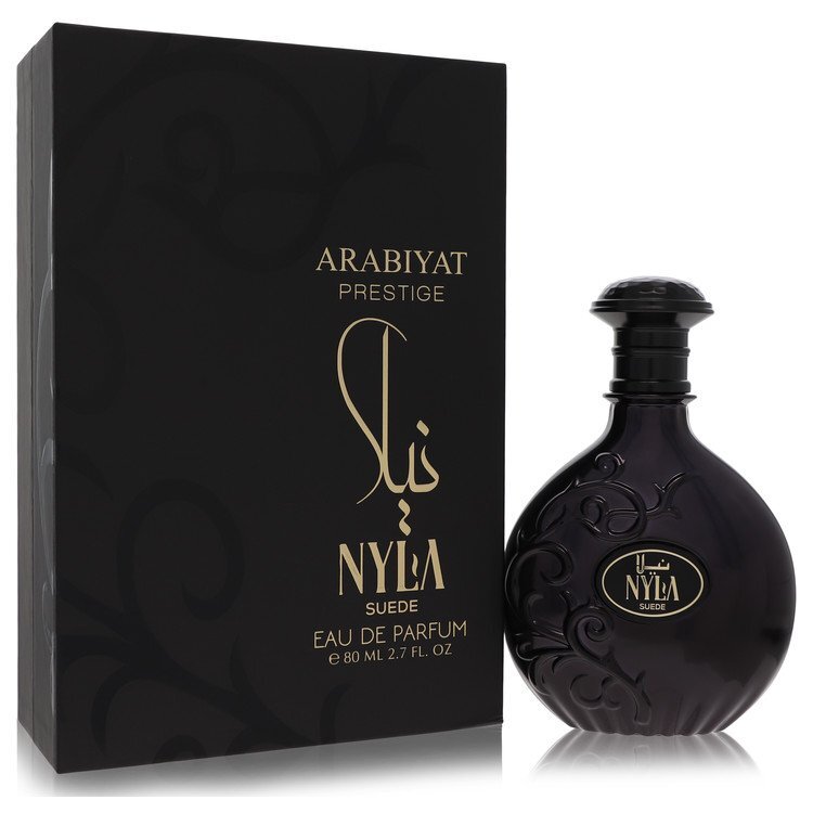 Arabiyat Prestige Nyla Suede by Arabiyat Prestige Eau De Parfum Spray (Unisex) 2.7 oz (Men)