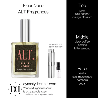 Fleur Noire by ALT Fragrances | Fragrance Sample | Decant