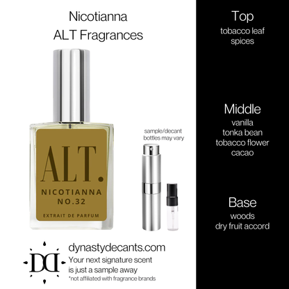 Nicotianna by ALT Fragrances | Fragrance Sample | Decant