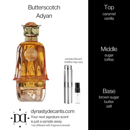 Butterscotch by Adyan | Fragrance Sample | Decant
