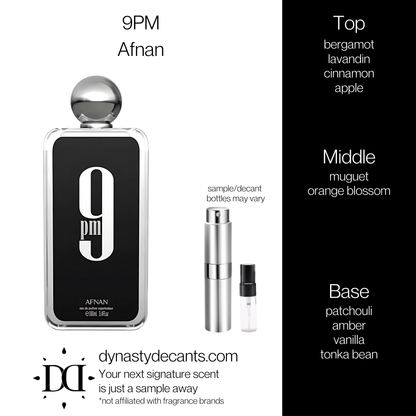 9PM by Afnan | Fragrance Sample | Decant