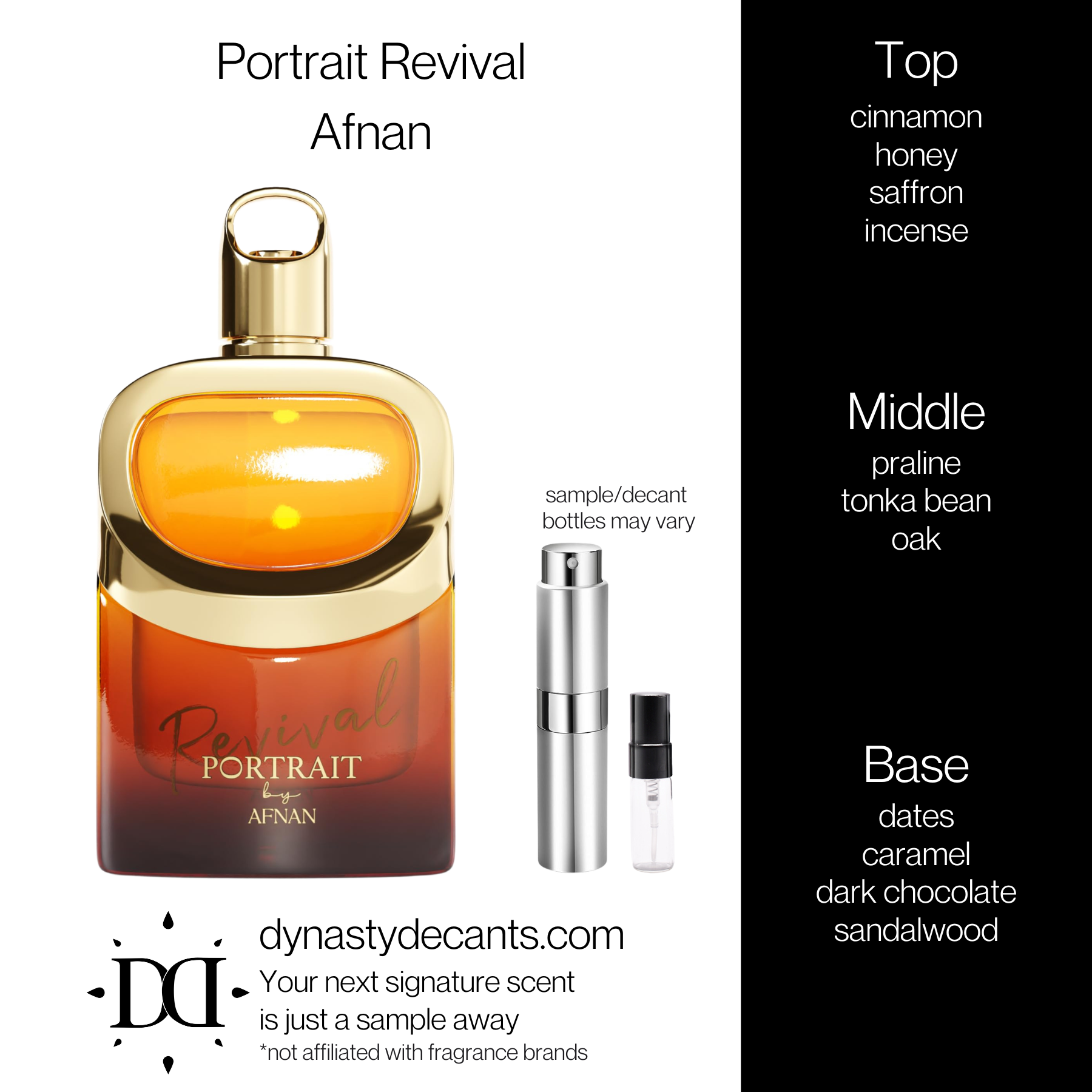 Portrait Revival by Afnan | Fragrance Sample | Decant