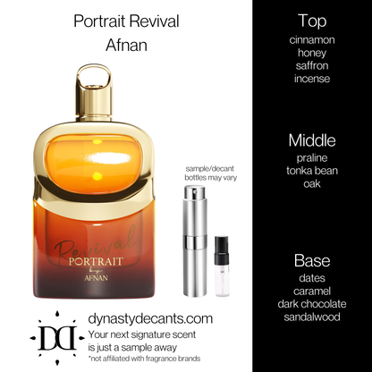 Portrait Revival by Afnan | Fragrance Sample | Decant