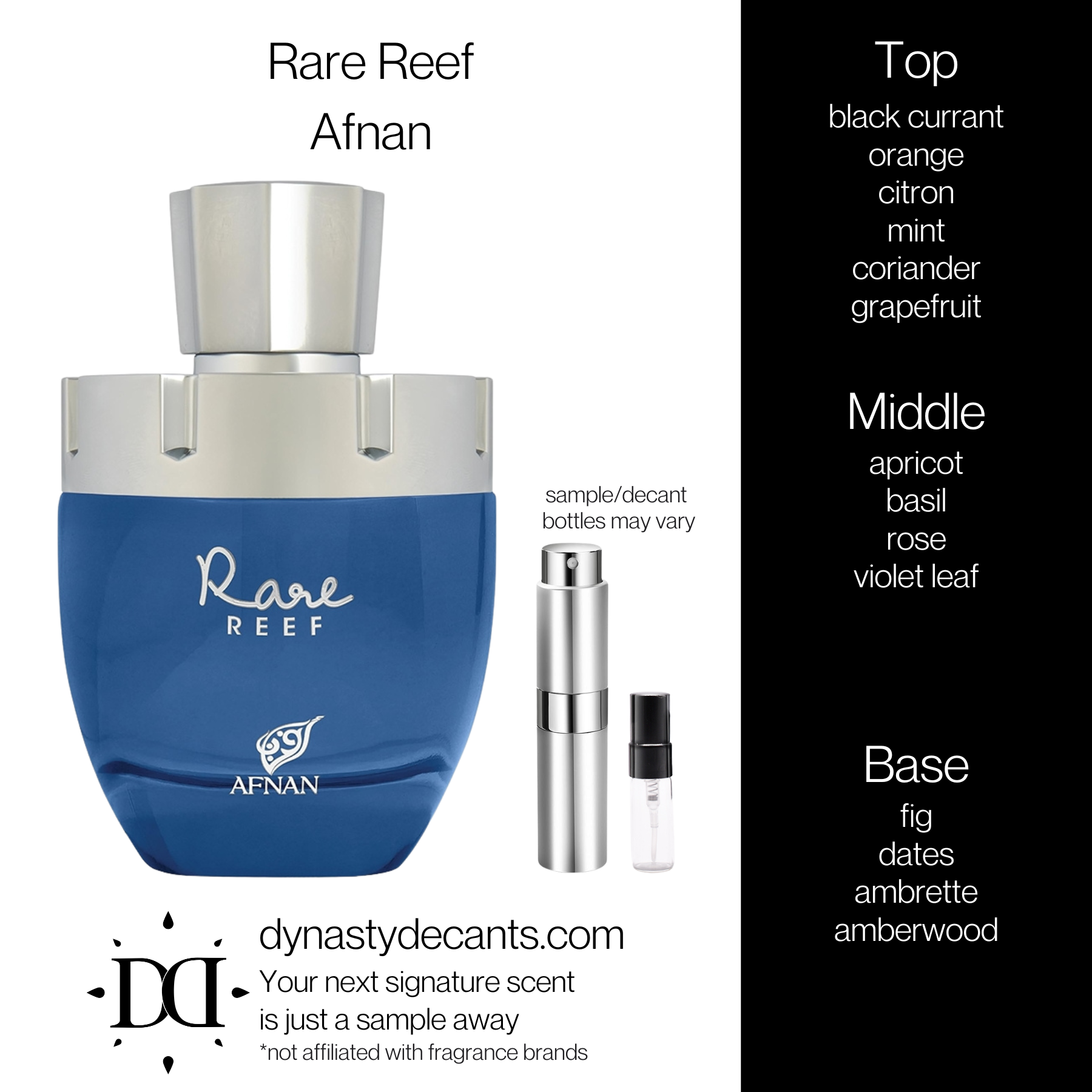 Rare Reef by Afnan | Fragrance Sample | Decant