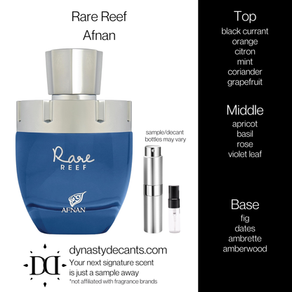 Rare Reef by Afnan | Fragrance Sample | Decant