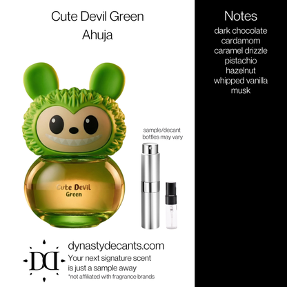 Cute Devil Green by Ahuja | Fragrance Sample | Decant