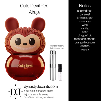 Cute Devil Red by Ahuja | Fragrance Sample | Decant