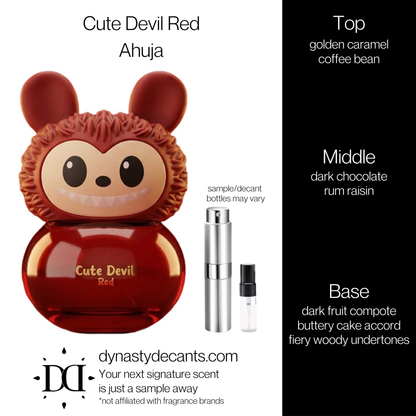 Cute Devil Red by Ahuja | Fragrance Sample | Decant