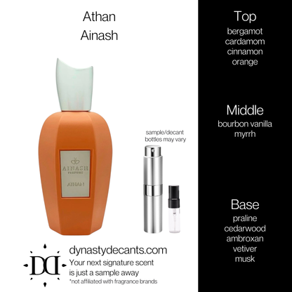 Athan by Ainash | Fragrance Sample | Decant
