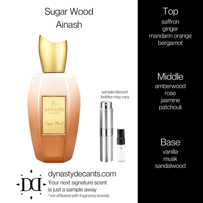 Sugar Wood by Ainash | Fragrance Sample | Decant