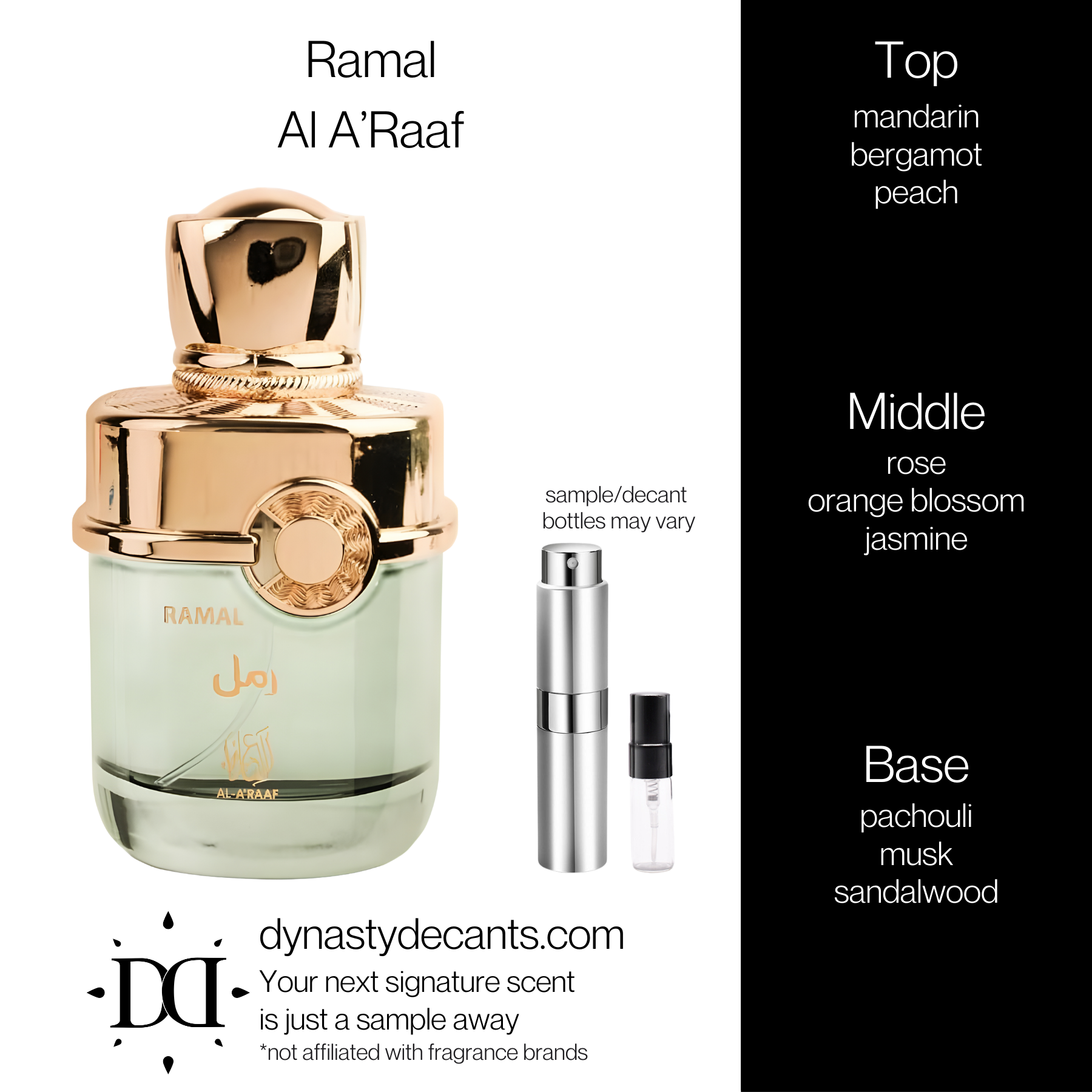 Ramal by Al A' Raaf | Fragrance Sample | Decant