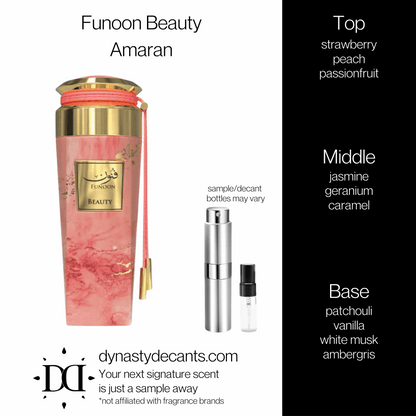 Funoon Beauty by Amaran | Fragrance Sample | Decant