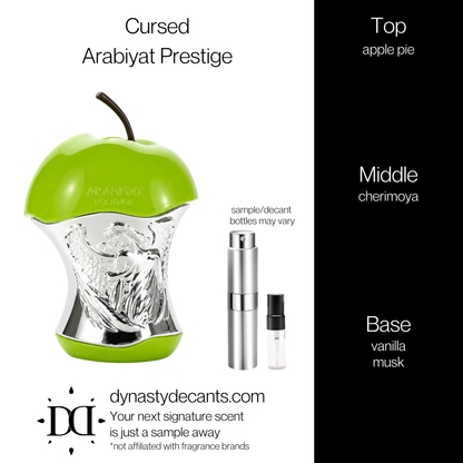 Cursed by Arabiyat Prestige | Fragrance Sample | Decant