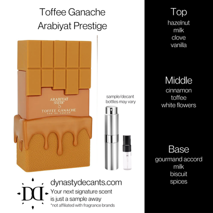 Toffee Ganache by Arabiyat Prestige | Fragrance Sample | Decant