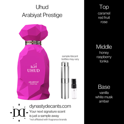 Uhud by Arabiyat Prestige | Fragrance Sample | Decant