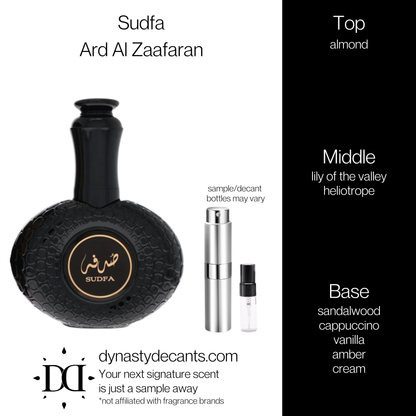 Sudfa by Ard Al Zaafaran | Fragrance Sample | Decant