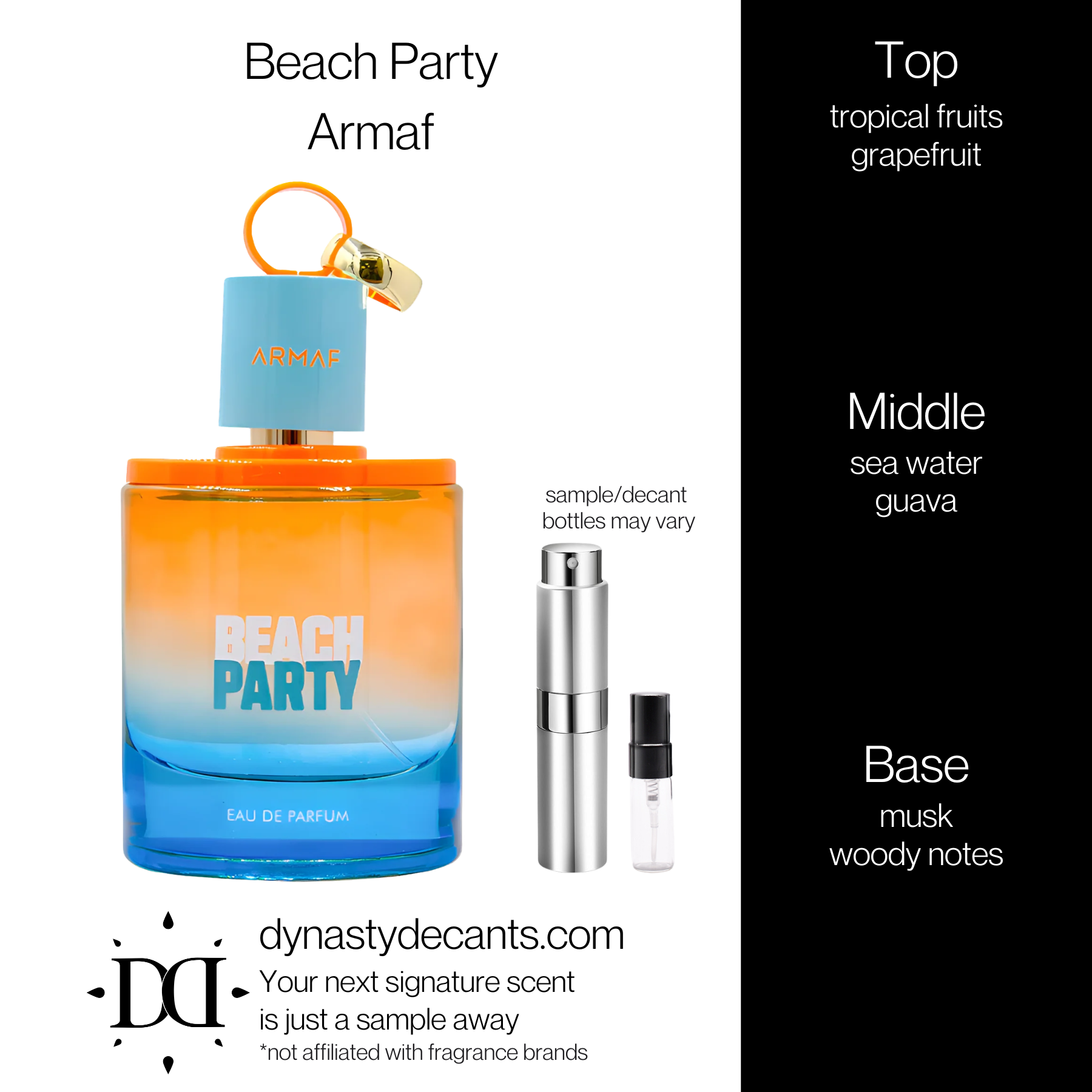 Beach Party by Armaf | Fragrance Sample | Decant