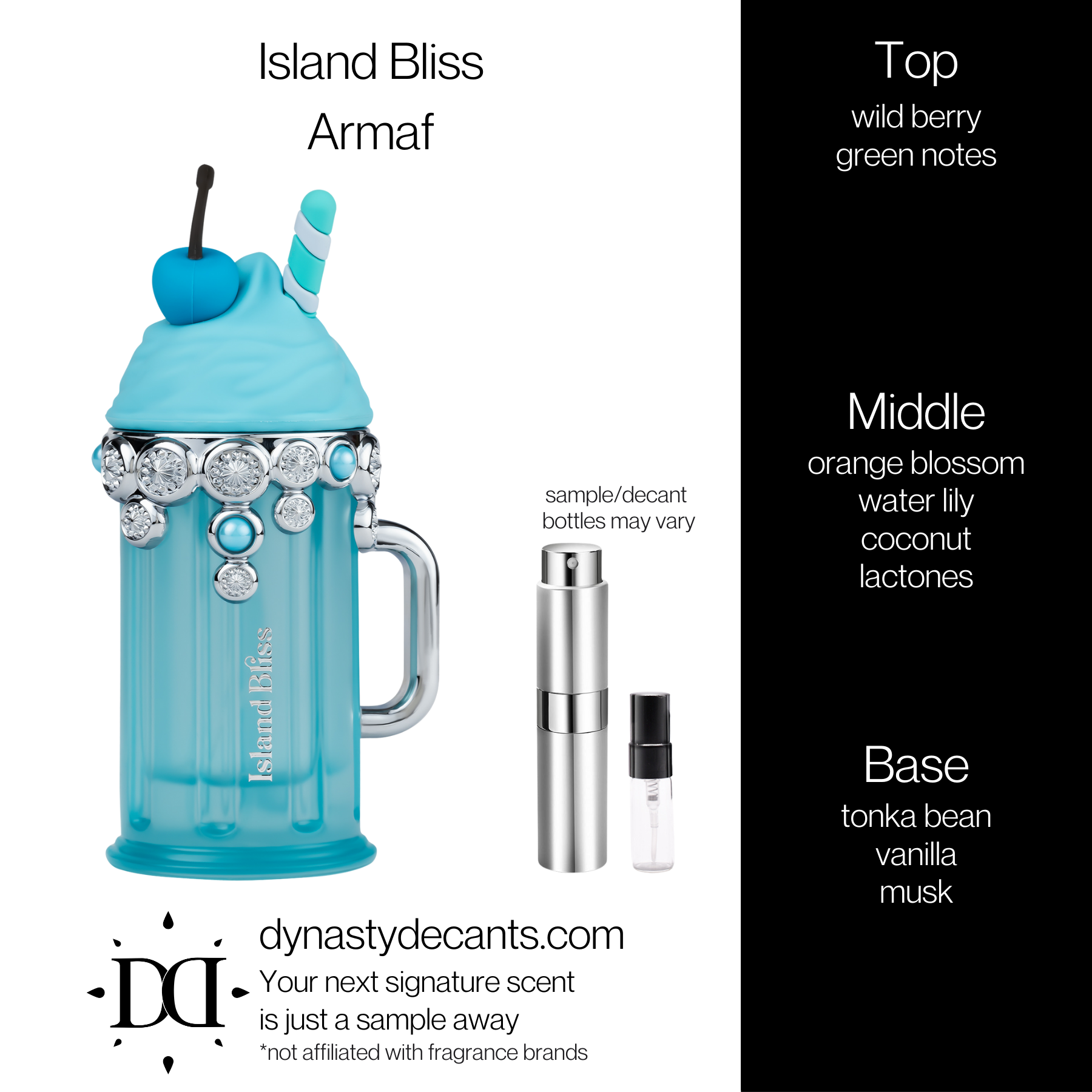 Island Bliss by Armaf | Fragrance Sample | Decant