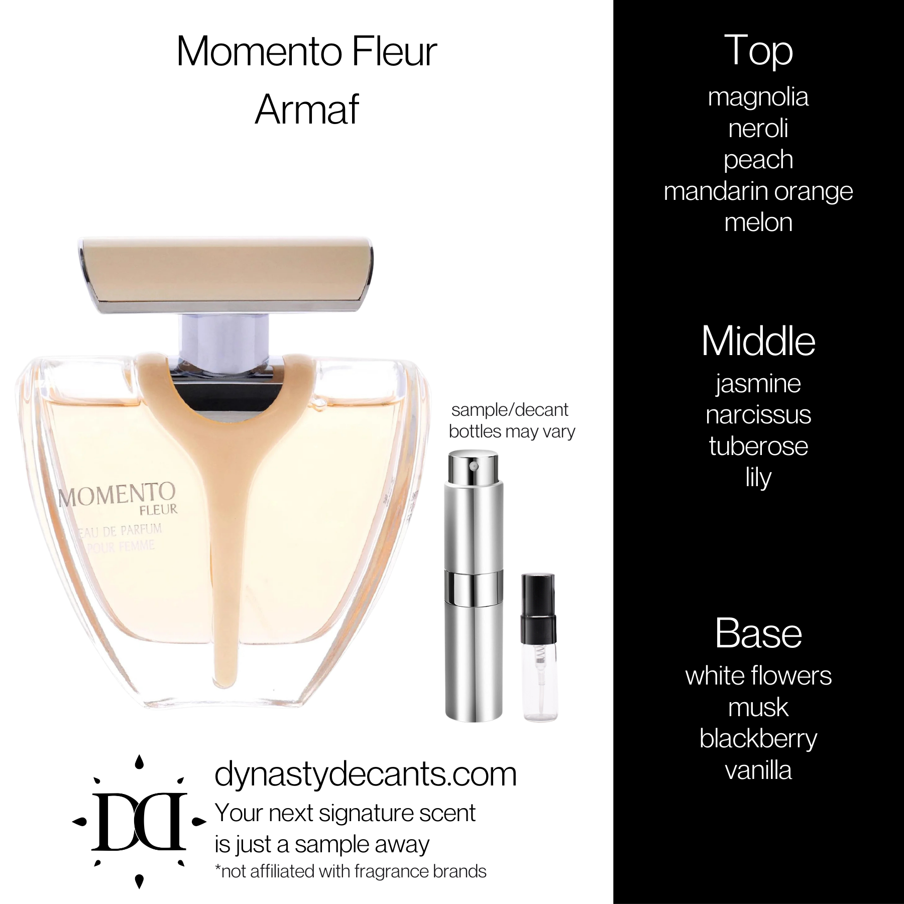 Momento Fleur by Armaf | Fragrance Sample | Decant