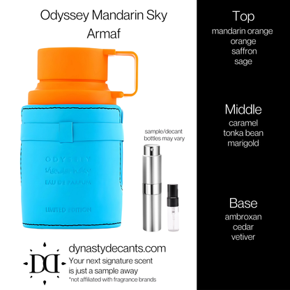 Odyssey Mandarin Sky by Armaf | Fragrance Sample | Decant
