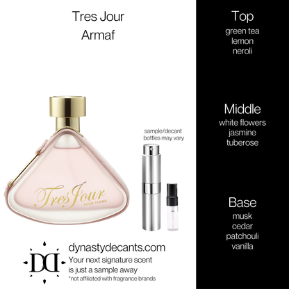 Tres Jour by Armaf | Fragrance Sample | Decant