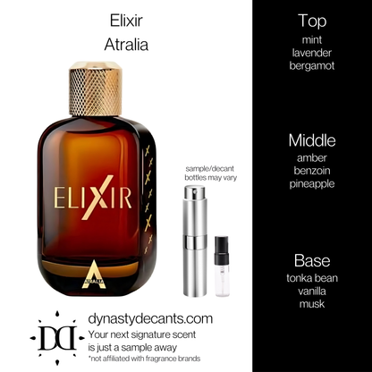 Elixir by Atralia | Fragrance Sample | Decant