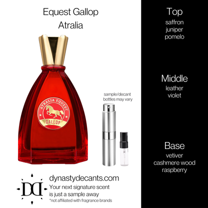 Equest Gallop by Atralia | Fragrance Sample | Decant