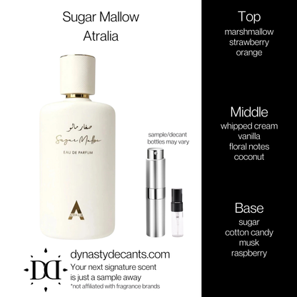 Sugar Mallow by Atralia | Fragrance Sample | Decant