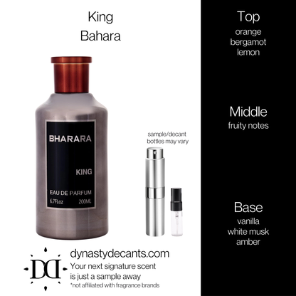 King by Bharara | Fragrance Sample | Decant