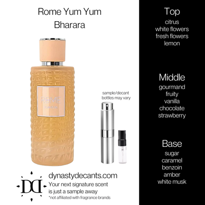 Rome Yum Yum by Bharara | Fragrance Sample | Decant