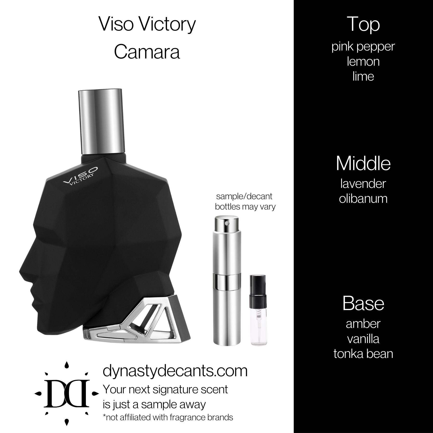 Viso Victory by Camara | Fragrance Sample | Decant