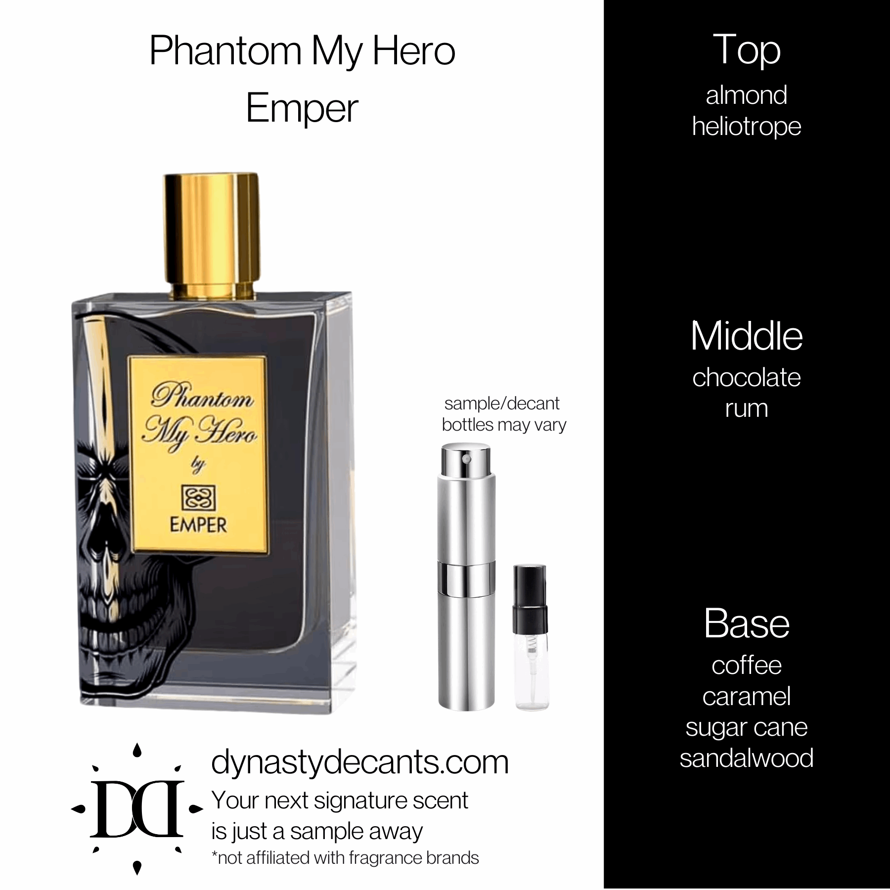 Phantom My Hero by Emper | Fragrance Sample | Decant