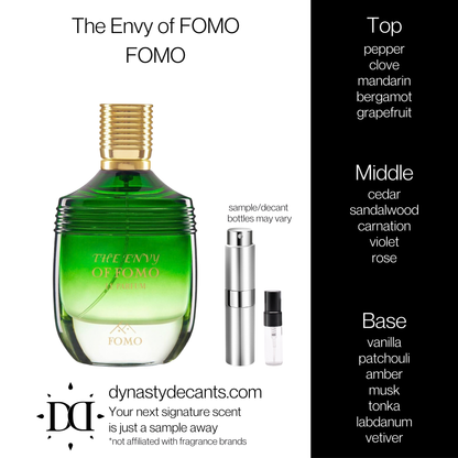 The Envy of FOMO by FOMO | Fragrance Sample | Decant