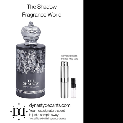 The Shadow by Fragrance World | Fragrance Sample | Decant