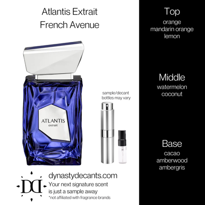 Atlantis Extrait by French Avenue | Fragrance Sample | Decant