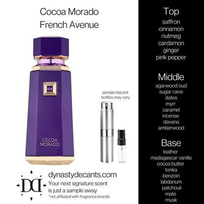 Cocoa Morado by French Avenue | Fragrance Sample | Decant