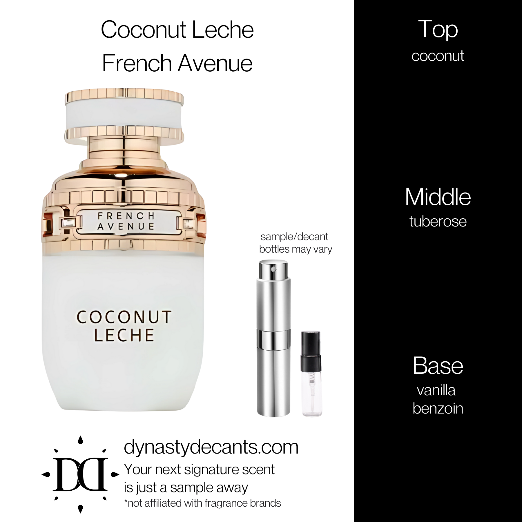 Coconut Leche by French Avenue | Fragrance Sample | Decant