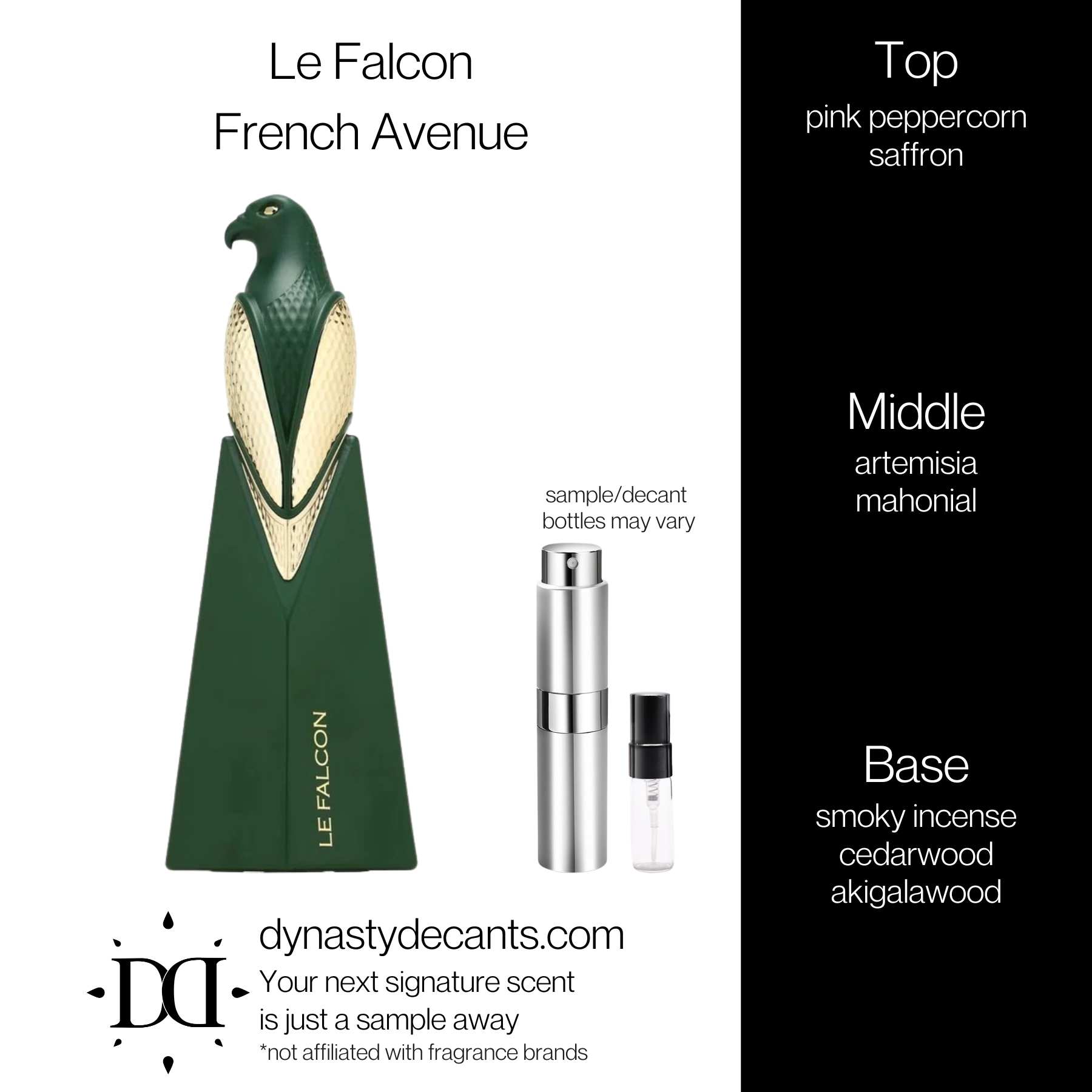 Le Falcon by French Avenue | Fragrance Sample | Decant
