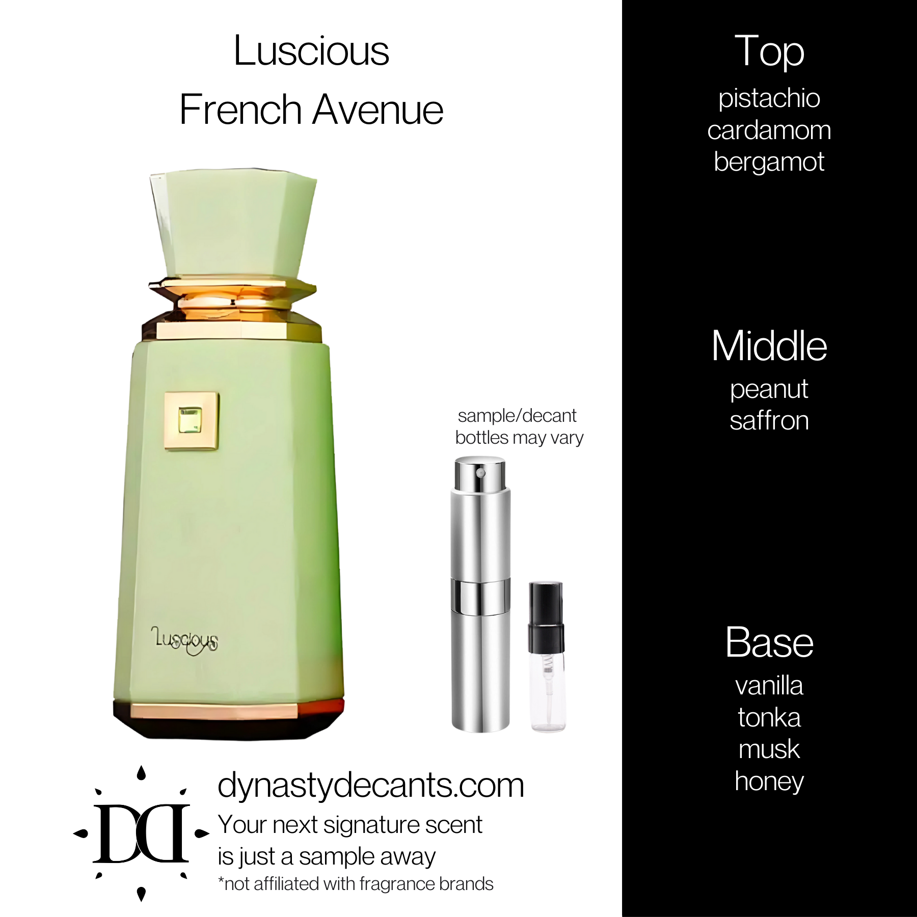 Luscious by French Avenue | Fragrance Sample | Decant