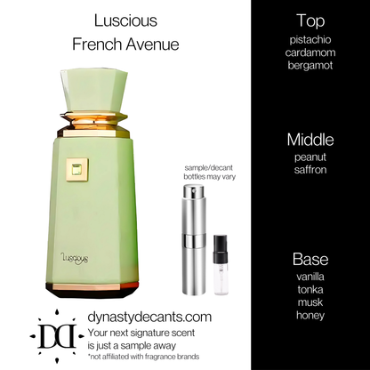 Luscious by French Avenue | Fragrance Sample | Decant