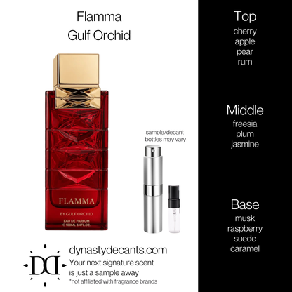 Flamma by Gulf Orchid | Fragrance Sample | Decant