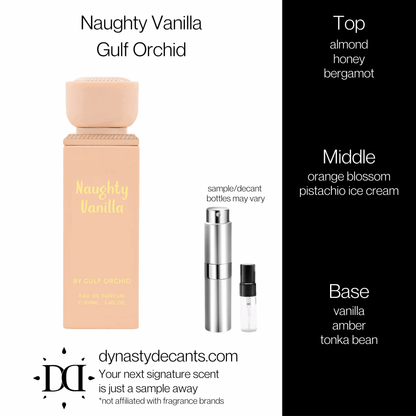 Naughty Vanilla by Gulf Orchid | Fragrance Sample | Decant