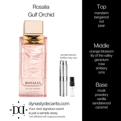 Rosalia by Gulf Orchid | Fragrance Sample | Decant