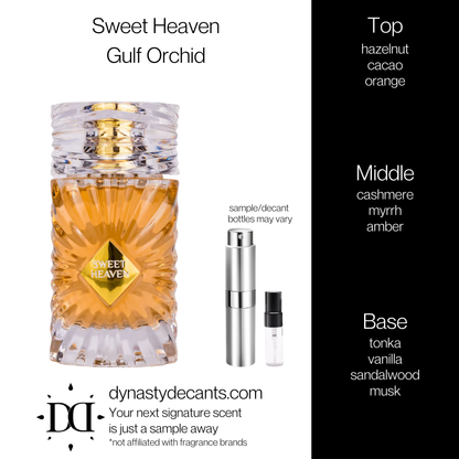 Sweet Heaven by Gulf Orchid | Fragrance Sample | Decant
