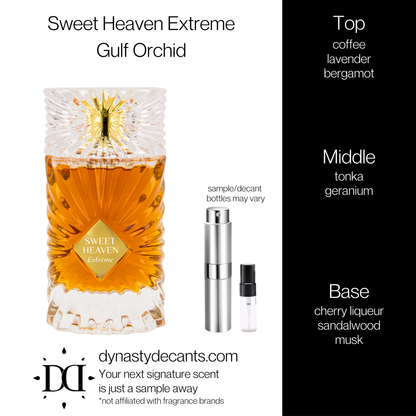 Sweet Heaven Extreme by Gulf Orchid | Fragrance Sample | Decant
