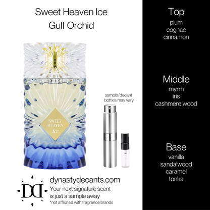 Sweet Heaven Ice by Gulf Orchid | Fragrance Sample | Decant