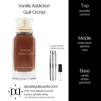 Vanilla Addiction by Gulf Orchid | Fragrance Sample | Decant