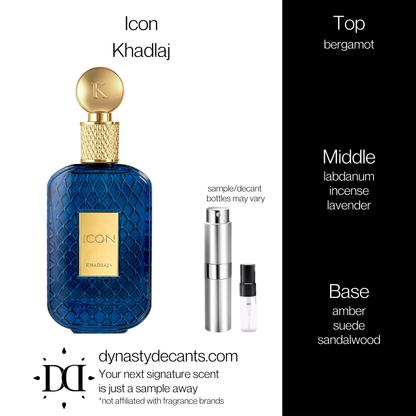 Icon by Khadlaj | Fragrance Sample | Decant