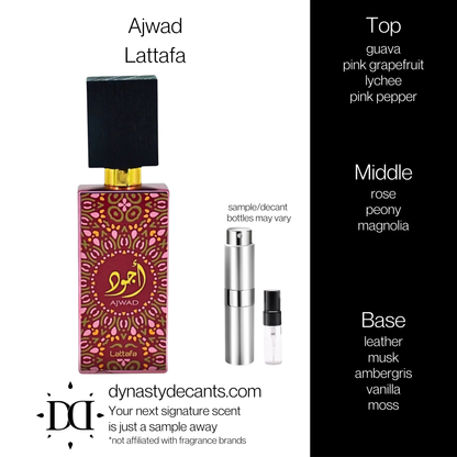 Ajwad by Lattafa | Fragrance Sample | Decant